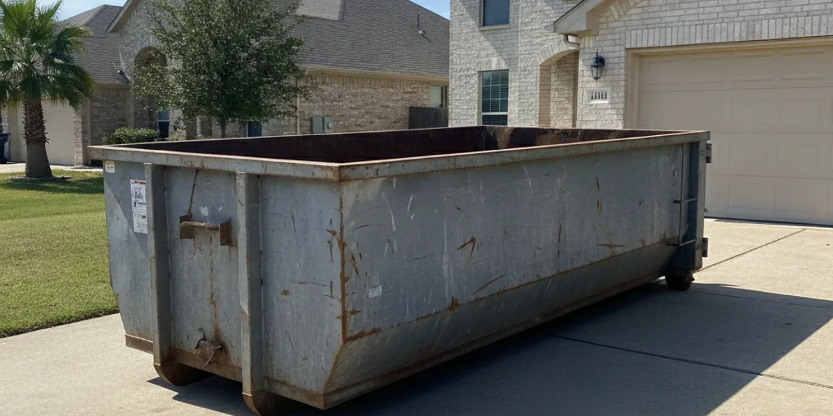 10 Yard Dumpster Rental in Schertz TX