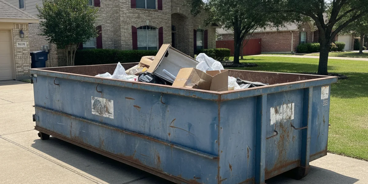 15 Yard Dumpster Rental in Schertz TX