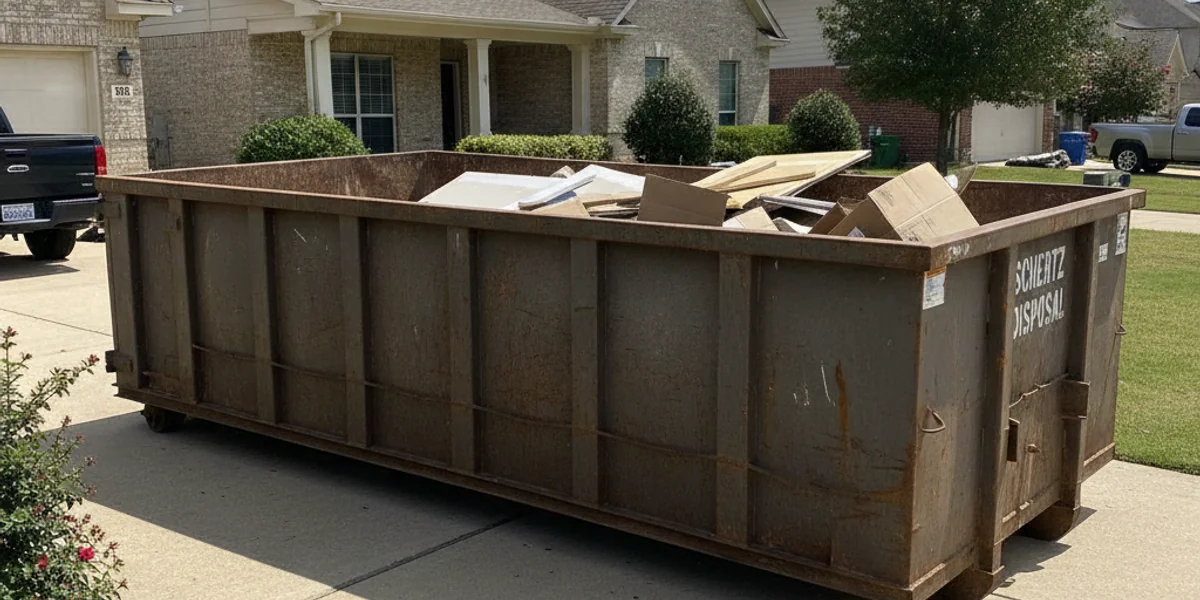 20 Yard Dumpster Rental in Schertz TX
