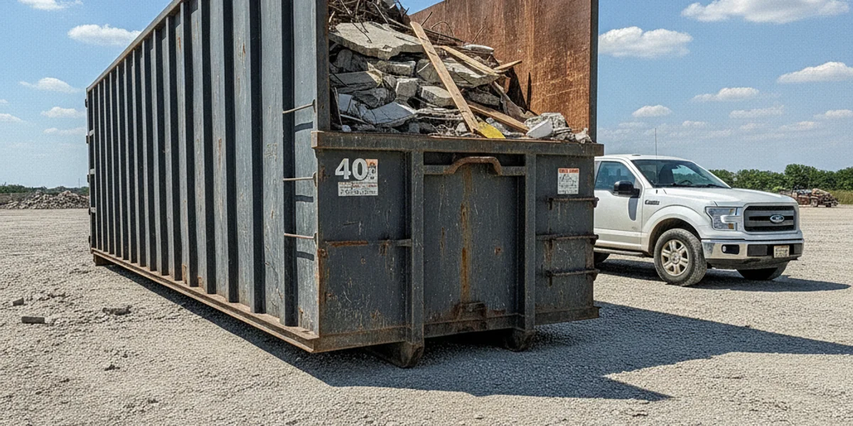 40 Yard Dumpster Rental in Schertz TX