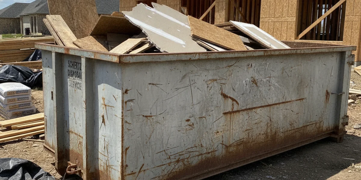 Construction Dumpster Rental in Schertz TX