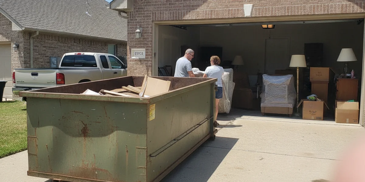 Residential Dumpster Rental in Schertz TX